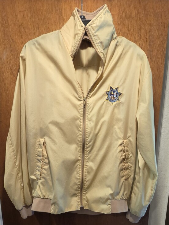 La Mode Other - LaMode Men's Light Yellow Windbreaker Jacket 99-11 CHP Foundation szL